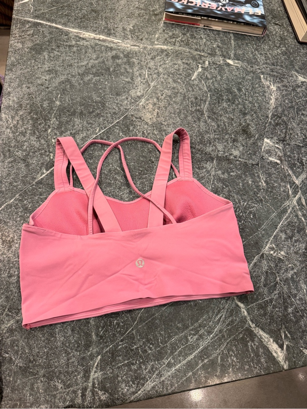 Lululemon Like A Cloud Longline Bra D/DD Cup - Pink - Picture 2 of 2